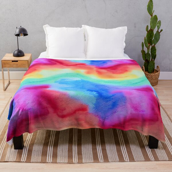 Item preview, Abstract Rainbow Watercolor designed and sold by anaraee.