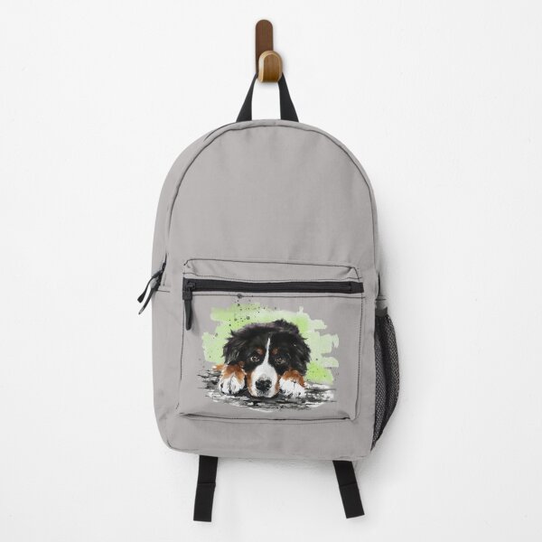 Item preview, Bernese Mountain Dog with background designed and sold by CorneliaPilz.