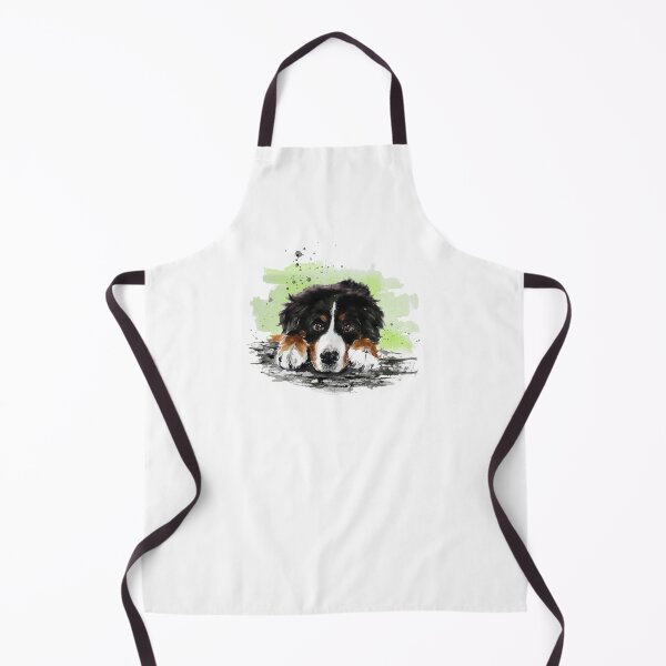 Item preview, Bernese Mountain Dog with background designed and sold by CorneliaPilz.