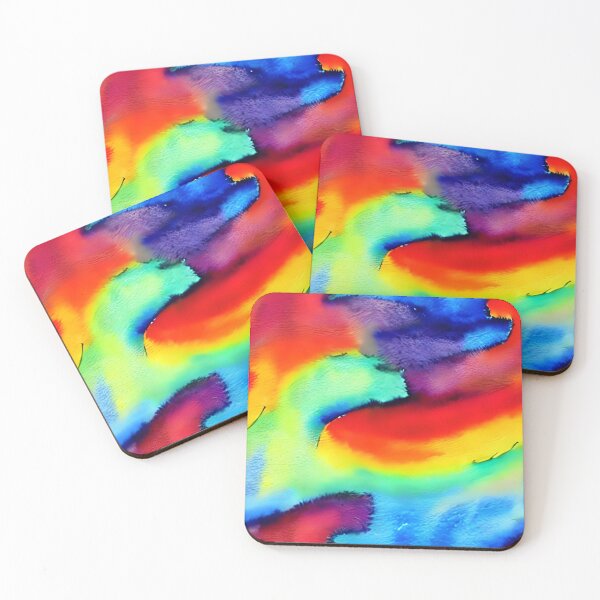 Item preview, Abstract Rainbow Watercolor designed and sold by anaraee.