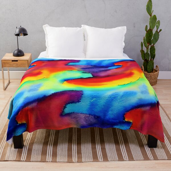 Item preview, Abstract Rainbow Watercolor designed and sold by anaraee.