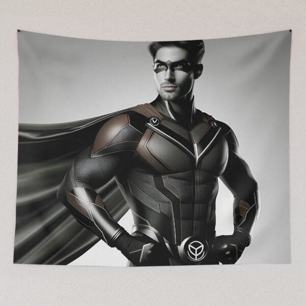 Item preview, "Vigilance in Valor: The Superhero" designed and sold by APARTAI EU.