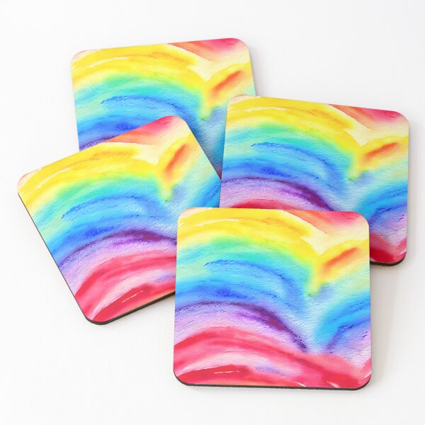 Item preview, Abstract Rainbow Watercolor designed and sold by anaraee.