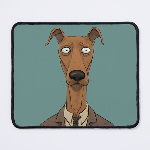 Item preview, Playful Human-Like Dog Cartoon Illustration (No. 6) designed and sold by Daniel Reyes.