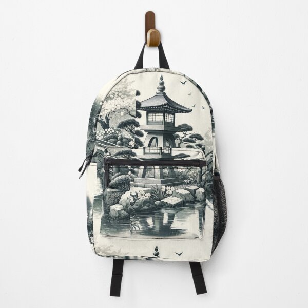 Item preview, "Tranquility in Bloom: Japanese Garden" designed and sold by APARTAI EU.