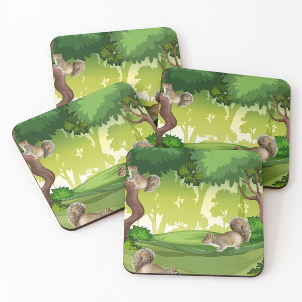 Item preview, Endangered Western Grey Squirrel In Woods designed and sold by Oonward2021.