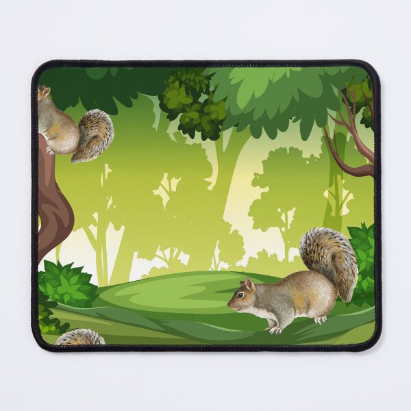 Item preview, Endangered Western Grey Squirrel In Woods designed and sold by Dream Bloom Gallery.