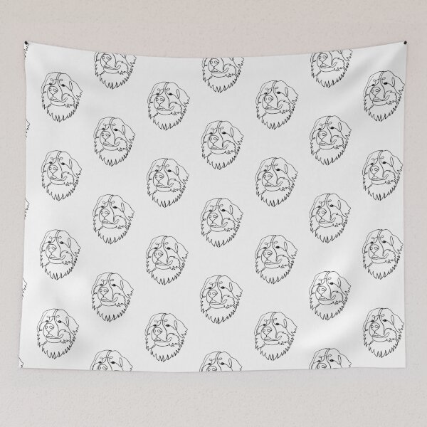Item preview, One line bernese dog designed and sold by bigmaureen.