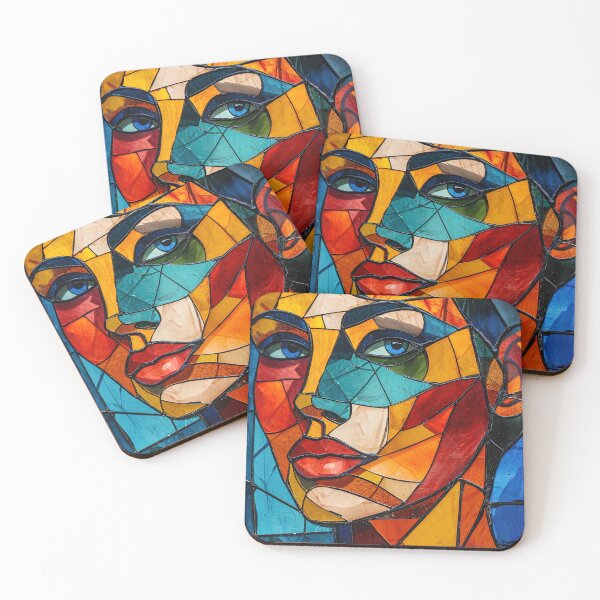 Item preview, Stained Portrait Flatters Flourishing Model designed and sold by Retro Type.