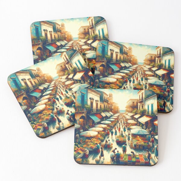 Item preview, "Mediterranean Market Melody" designed and sold by APARTAI EU.