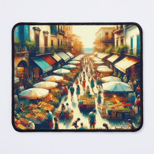 Item preview, "Mediterranean Market Melody" designed and sold by APARTAI EU.