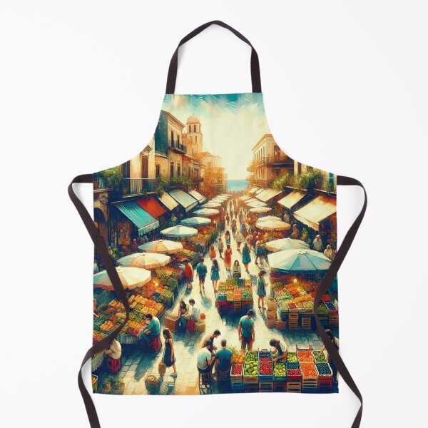Item preview, "Mediterranean Market Melody" designed and sold by APARTAI EU.