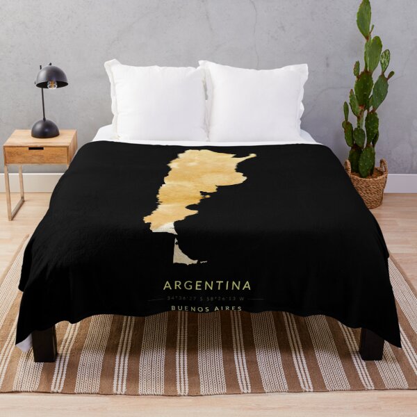 Item preview, Argentina map in gold color designed and sold by Jerhus.