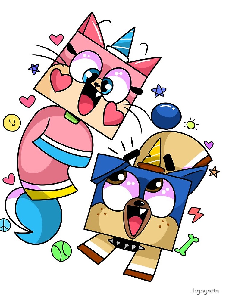 Unikitty and Puppycorn Cartoon Network by Jrgoyette