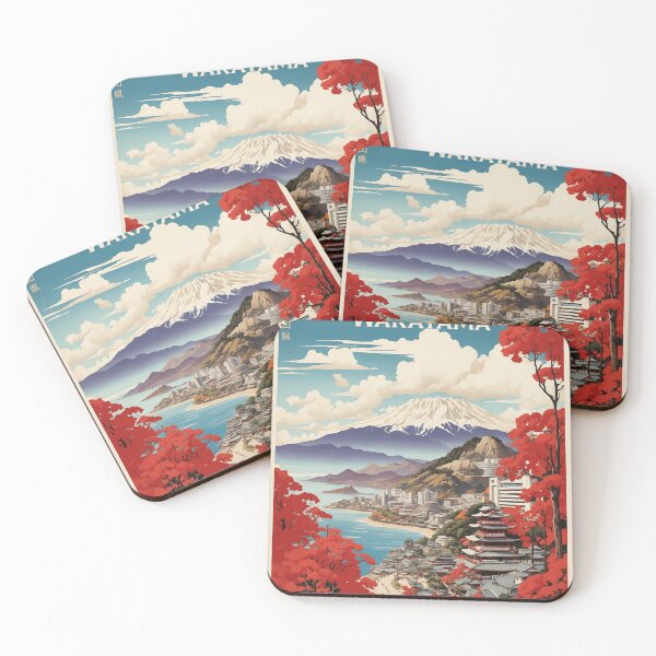 Item preview, Wakayama Japan Vintage Poster Tourism  designed and sold by TravelersGems.