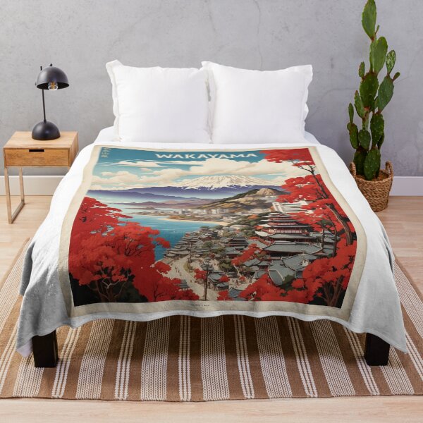 Item preview, Wakayama Japan Vintage Poster Tourism designed and sold by TravelersGems.