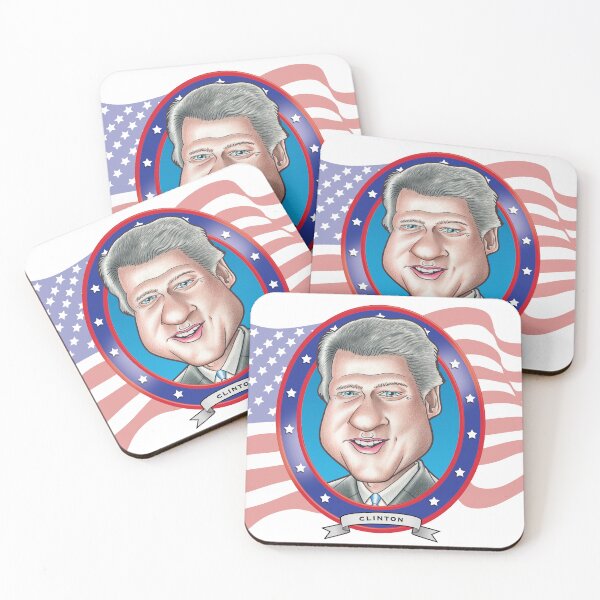 Item preview, Bill Clinton Caricature designed and sold by FunFaces.