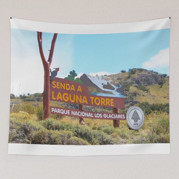 Item preview, Sign to Laguna Torre, Argentina designed and sold by FranWest.