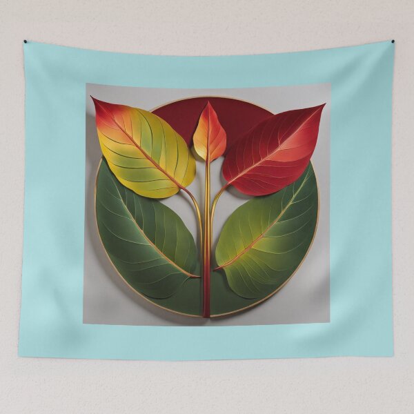 Item preview, Leaf Arrangement Art: SACRAMENT designed and sold by Owl-o-the-wisp.