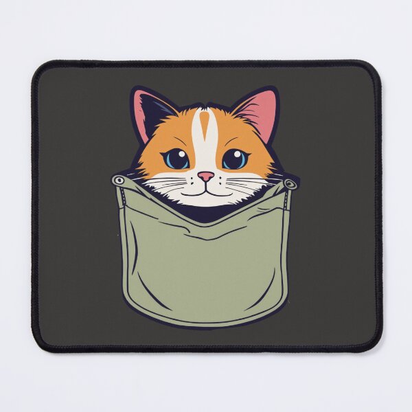 Item preview, Adorable Orange Cat in Pocket designed and sold by Unlimited-Store.