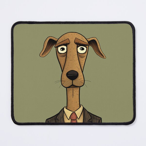 Item preview, Playful Human-Like Dog Cartoon Illustration (No. 7) designed and sold by Daniel Reyes.