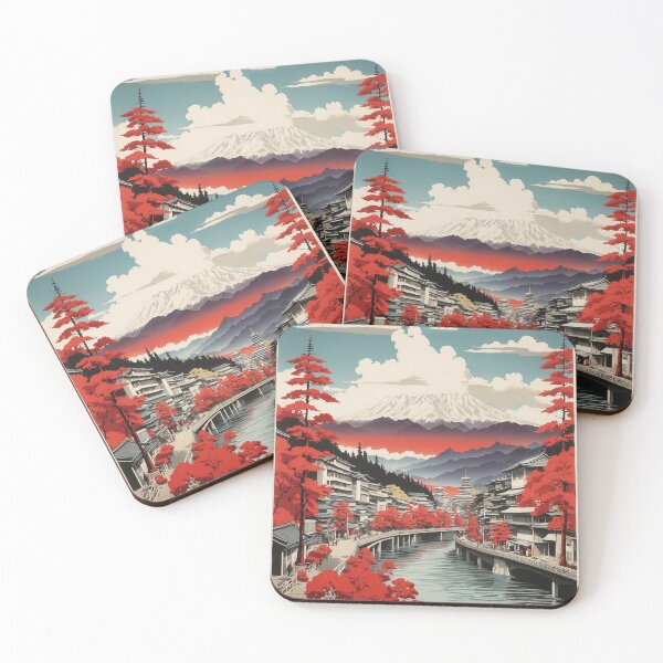 Item preview, Toyama Japan Vintage Poster Tourism  designed and sold by TravelersGems.
