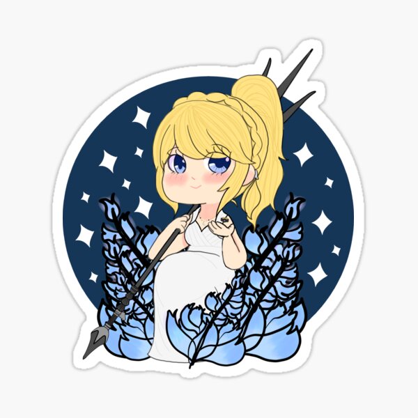 Vista previa del artículo con la obra «Starry Night Lunafreya», diseñado y vendido por Suzupanda.