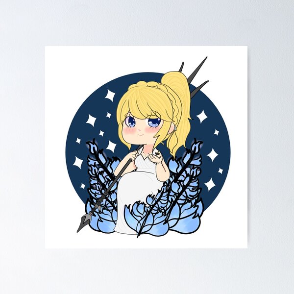 Vista previa del artículo con la obra «Starry Night Lunafreya», diseñado y vendido por Suzupanda.