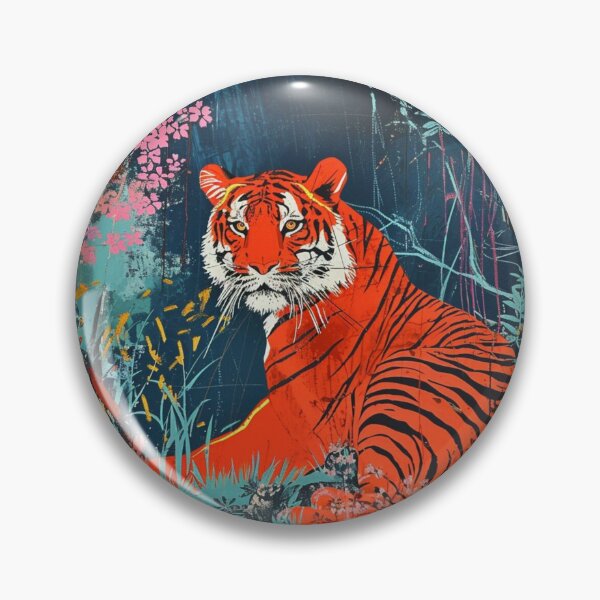 Artikelvorschau, Innehaltender Tiger entworfen und verkauft von JeNoStudio.