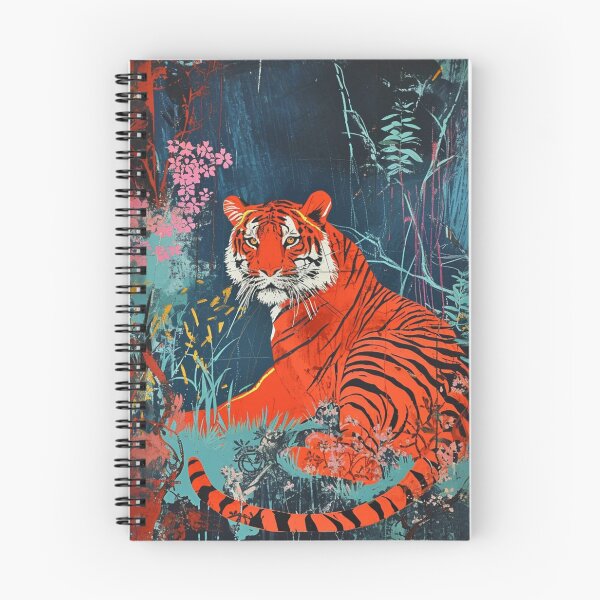 Item preview, Pausing tiger designed and sold by JeNoStudio.