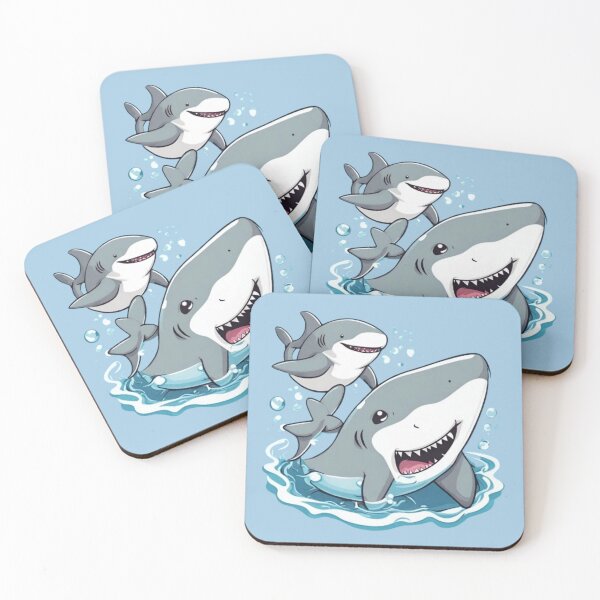 Item preview, Cute sharks  designed and sold by Culmika.