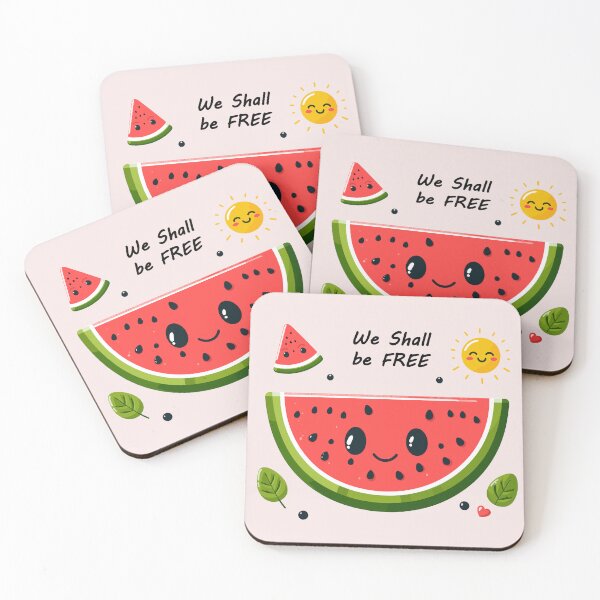 Item preview, A Slice of Watermelon We Shall Be Free designed and sold by Slice Of Seed.