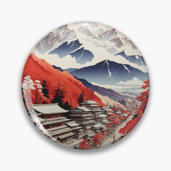 Item preview, Nagano Vintage Poster Tourism  designed and sold by TravelersGems.