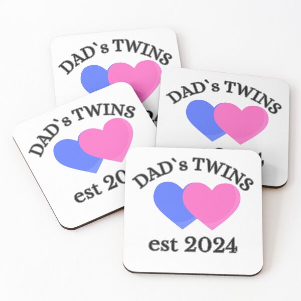 Item preview, Dad´s Twins est 2024 with love designed and sold by MAROY-DESIGNS.