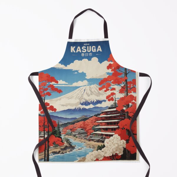 Item preview, Kasuga Vintage Poster Tourism designed and sold by TravelersGems.