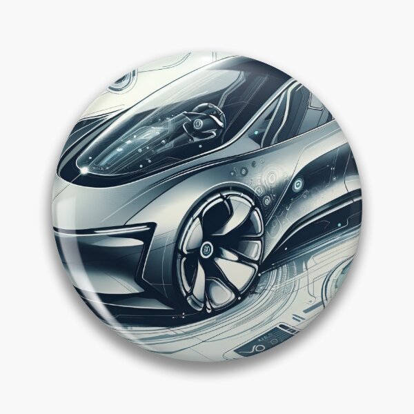 Item preview, "Velocity of Tomorrow: Futuristic Car Design" designed and sold by APARTAI EU.