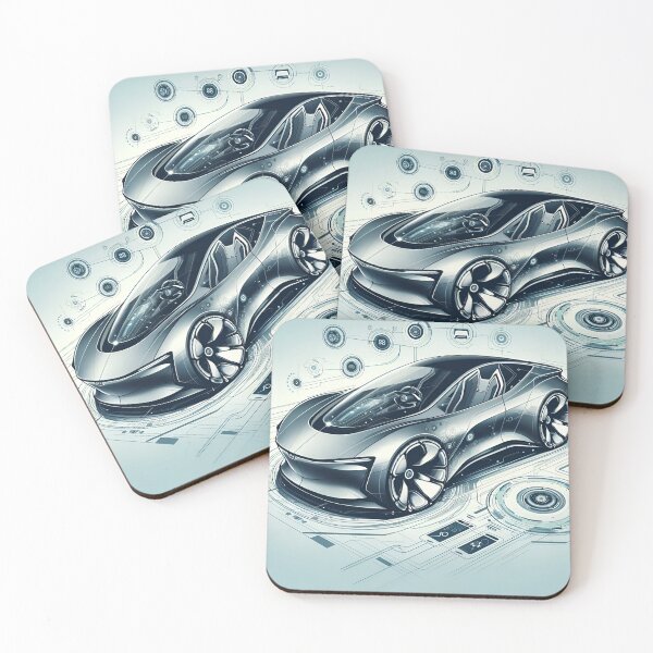Item preview, "Velocity of Tomorrow: Futuristic Car Design" designed and sold by APARTAI EU.