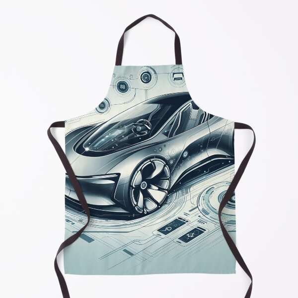 Item preview, "Velocity of Tomorrow: Futuristic Car Design" designed and sold by APARTAI EU.
