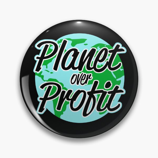 Artikelvorschau, Planet über Profit entworfen und verkauft von goodtogotees.