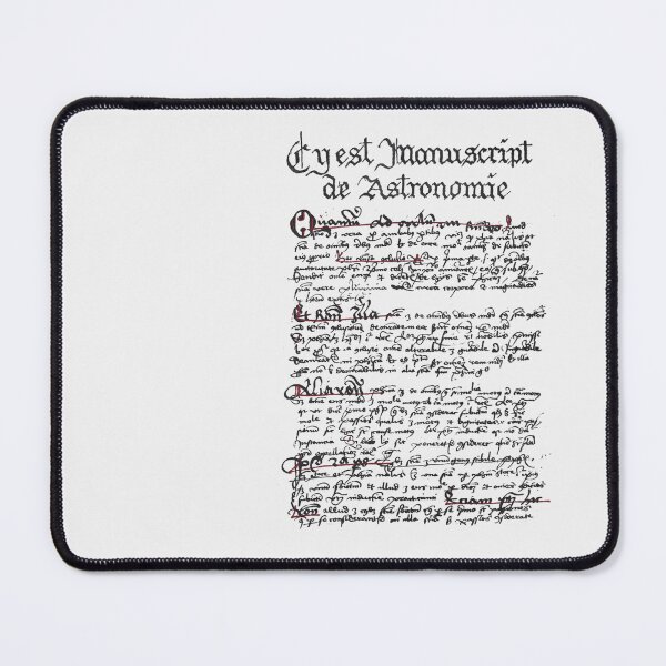 Item preview, Old Latin Astronomy Manuscript designed and sold by RetroMultiverse.