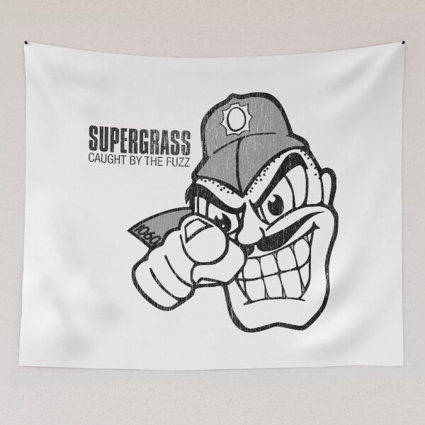 Item preview, Supergrass: Caught By The Fuzz designed and sold by brianhillDESIGN.