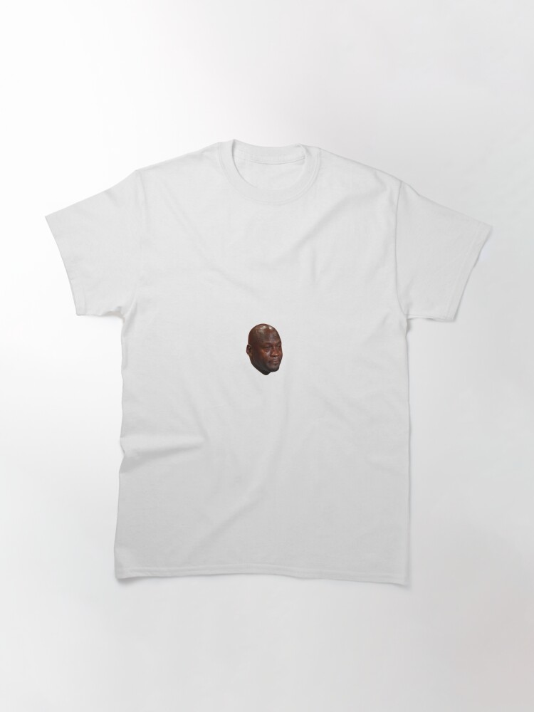 Crying Michael Jordan Meme All Over Print T-Shirt Hoodie Fan Gifts Idea