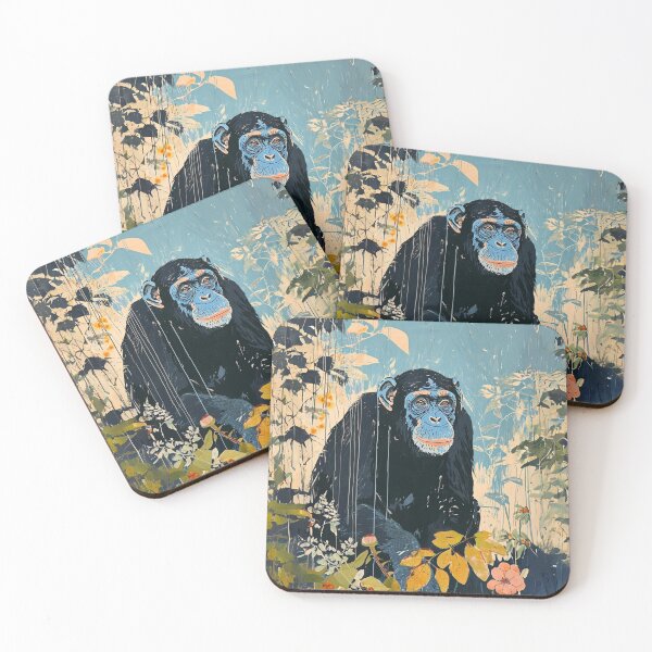 Item preview, Bonobo designed and sold by JeNoStudio.