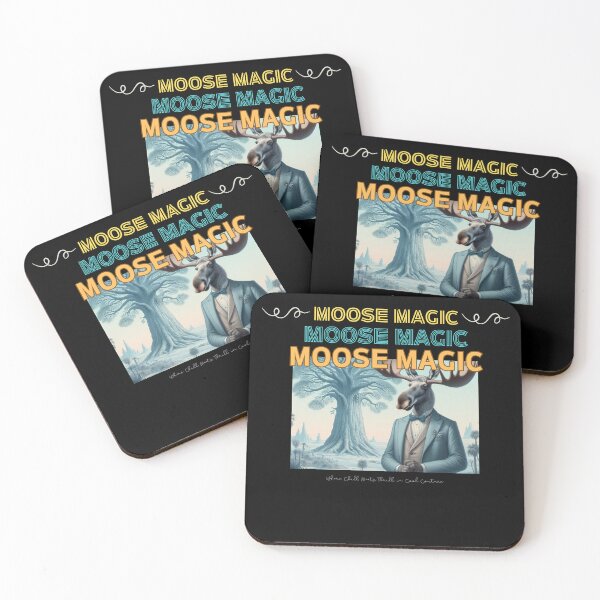 Item preview, Moose Magic: Where Chill Meets Thrill in Cool Couture designed and sold by zax454.