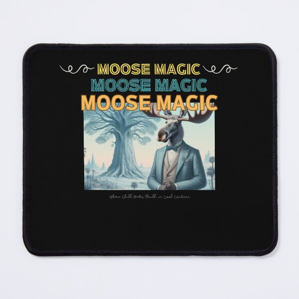 Item preview, Moose Magic: Where Chill Meets Thrill in Cool Couture designed and sold by zax454.
