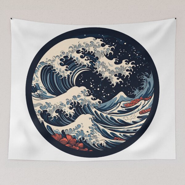 Item preview, Great Wave off Kanagawa designed and sold by Shutter-Dragon.