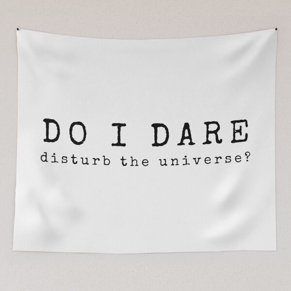 Item preview, Do I Dare Disturb the Universe? designed and sold by TheBookishLife.