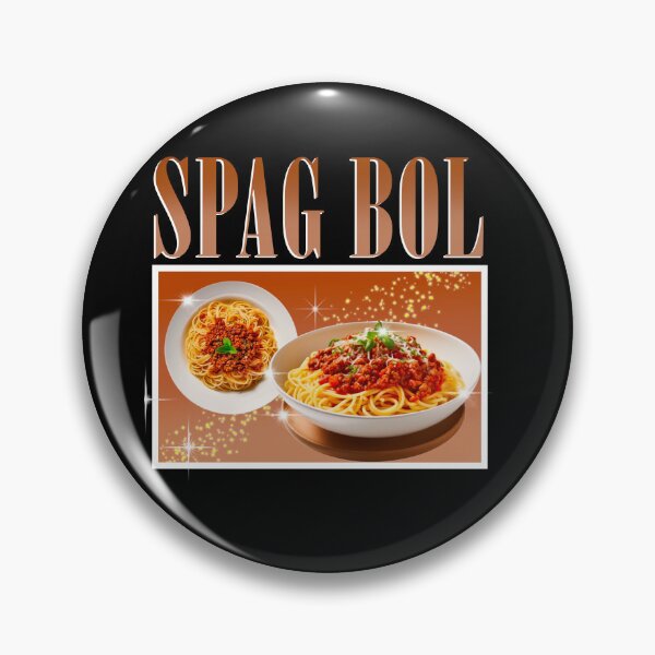 Artikelvorschau, Spag Bol 90er-Jahre-Aufdruck entworfen und verkauft von beckyharrison.