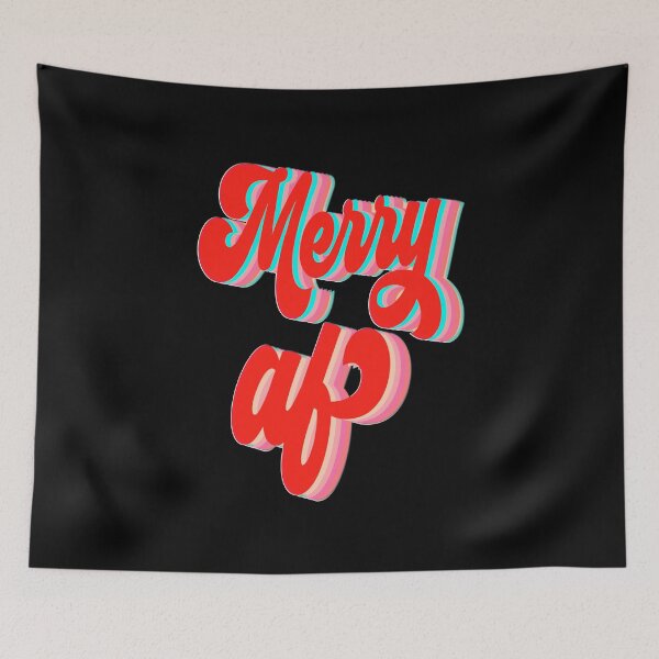 Item preview, Merry AF Christmas designed and sold by creativerooney.