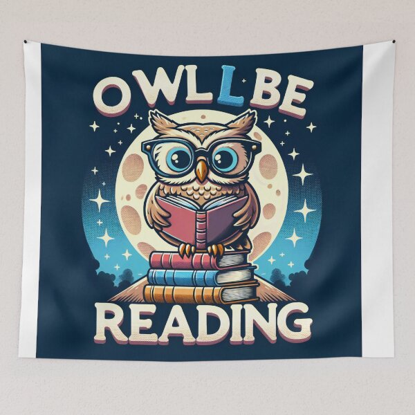 Item preview, Moonlit Tales: The Nocturnal Reader's Blissful Escape designed and sold by ArtComixHaven.